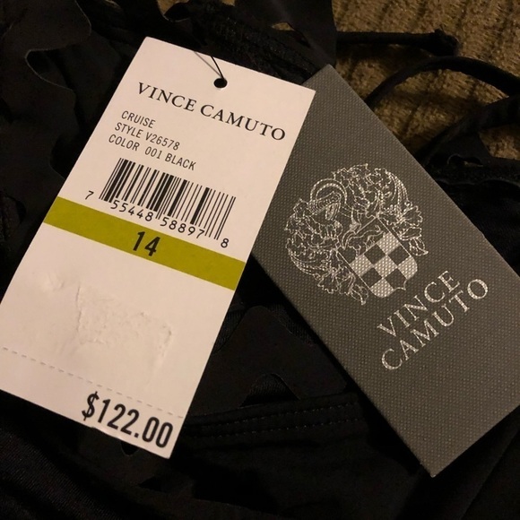 VINCE Camuto Sea Scallops Monokini Swimsuit - Picture 6 of 7